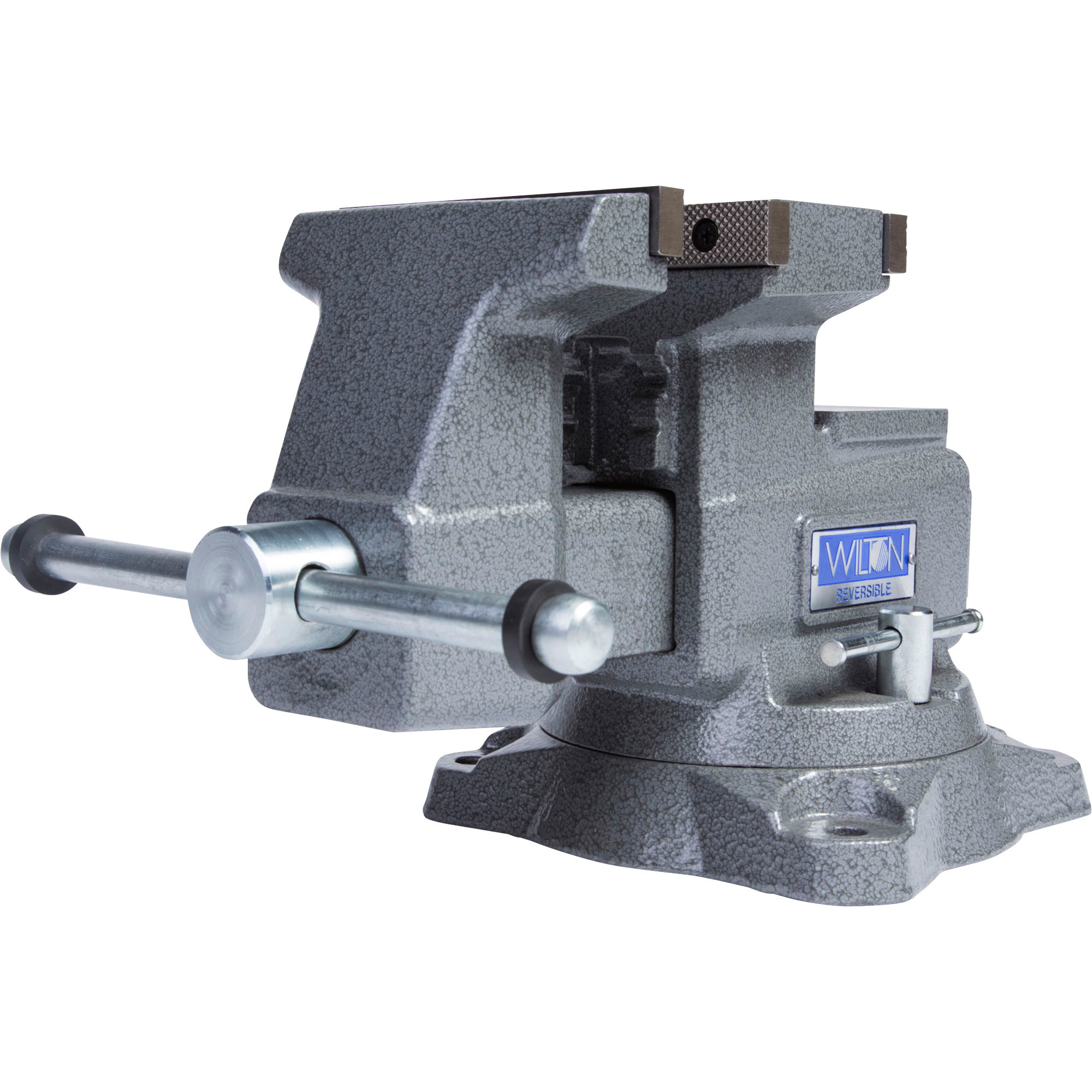 Wilton Reversible Mechanic's Vise with Swivel Base, 5 1/2in. Jaw Width, Model# 4550R